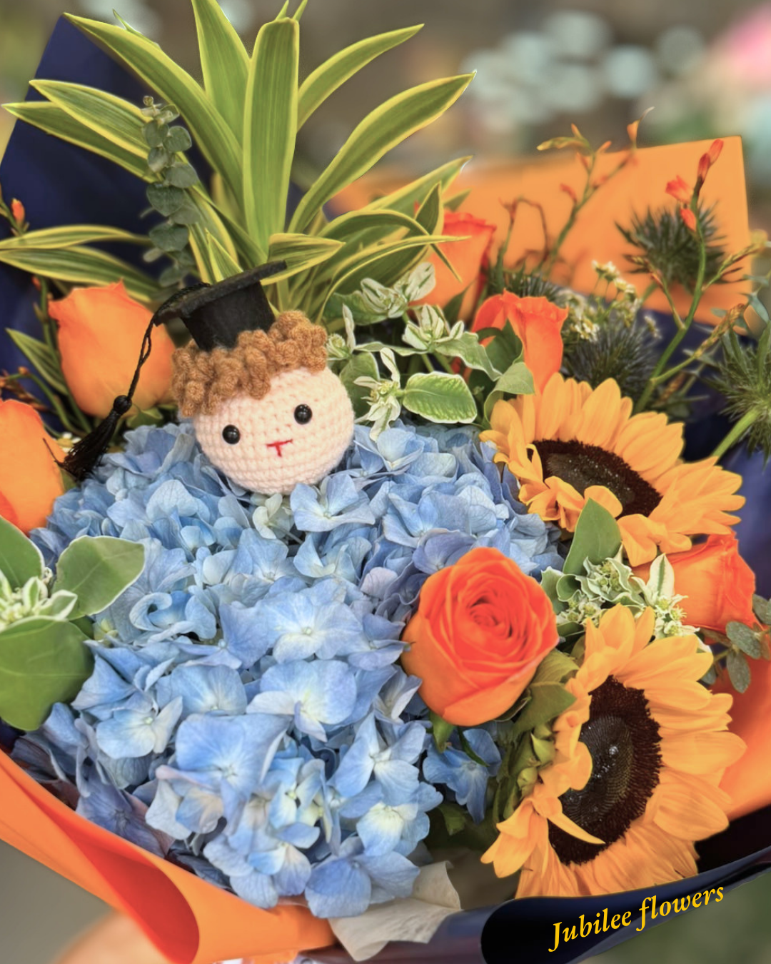 🌻向日葵 · 玫瑰花束（不包括畢業公仔 ）