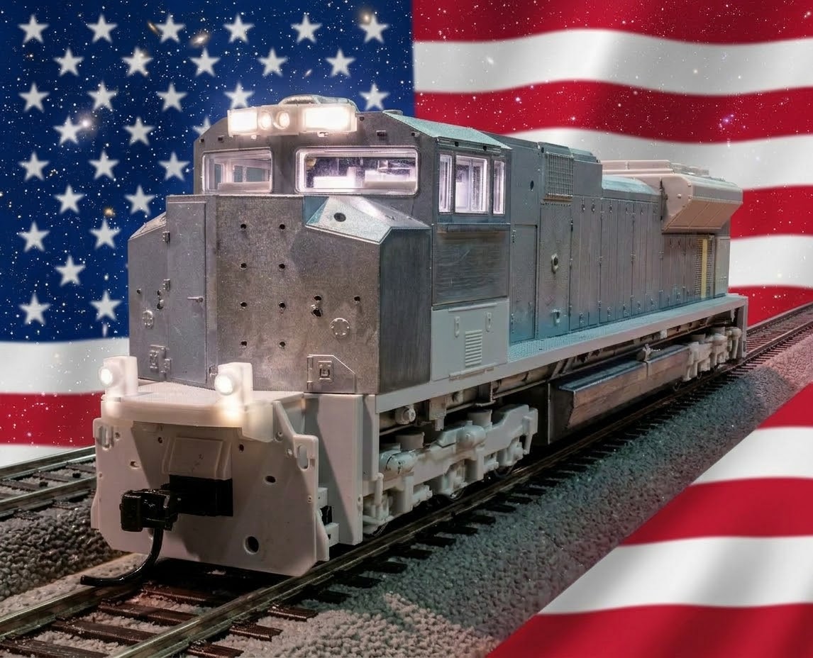 SD70ACE Metal Edition DCC 數碼音效及動態煙