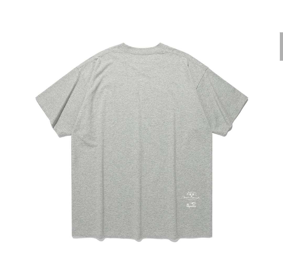 伊藤潤二  × Sanrio × niceghostclub 聯動限定系列｜灰色Tee