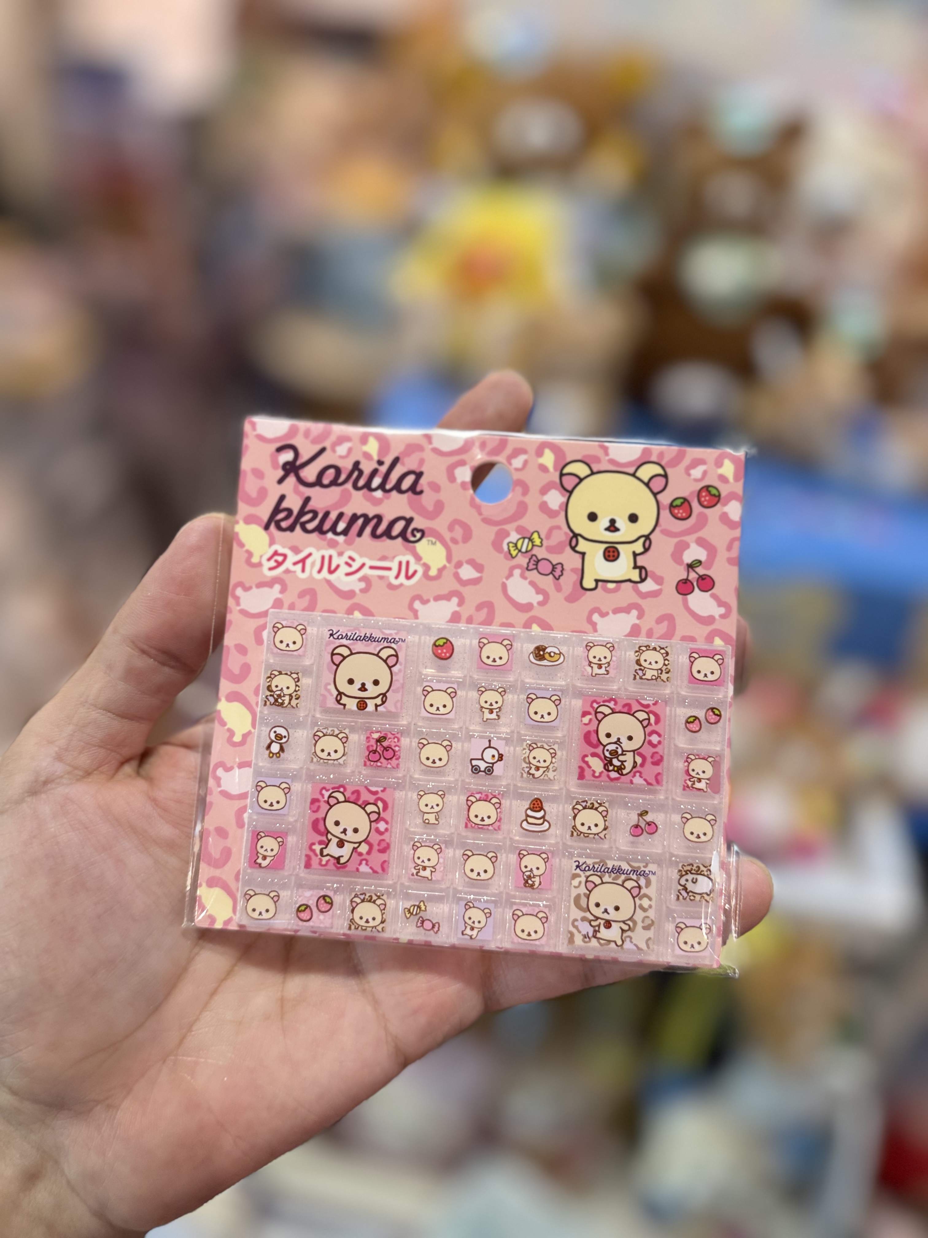 《現貨》全新滿滿小白熊系列立體方塊貼紙