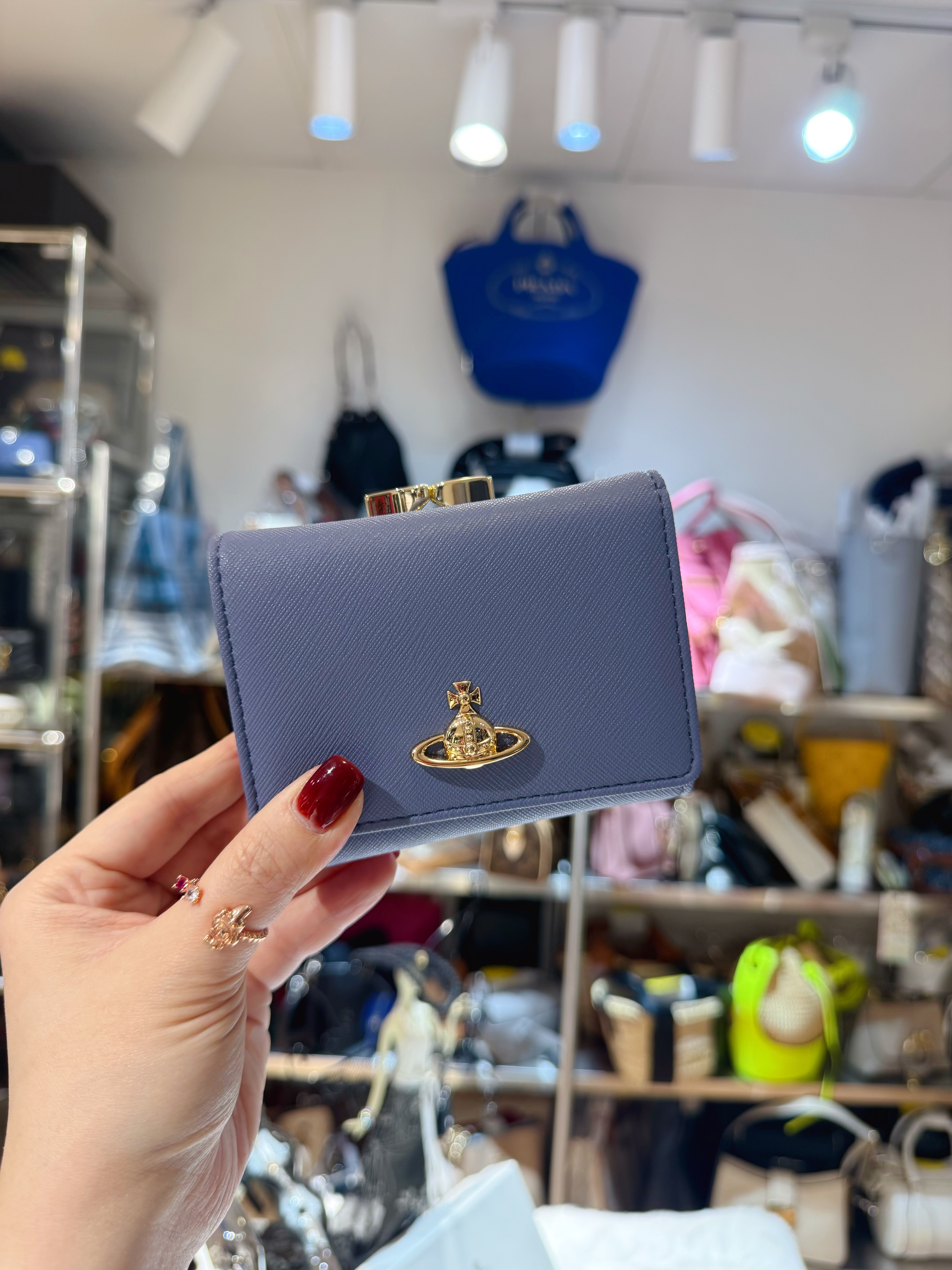 Vivienne Westwood wallet 1311/sf/blue