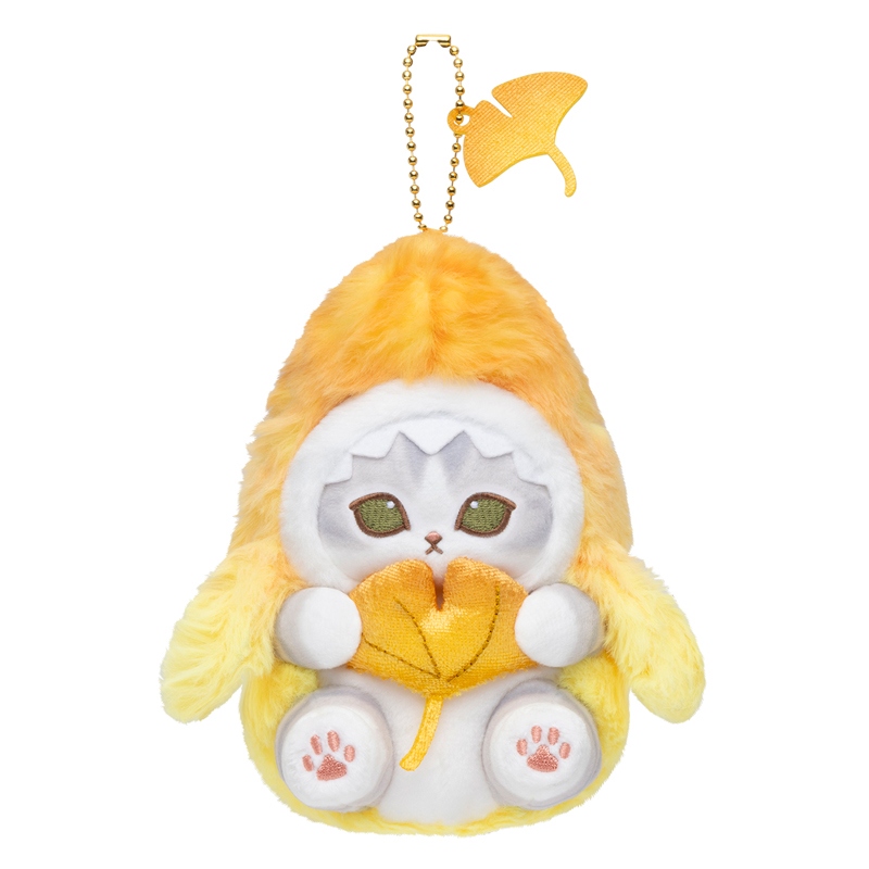 🌸 【預訂】銀杏造型公仔掛飾 - Mofusand 18/9新品