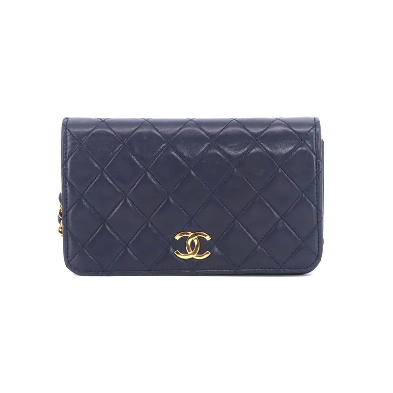 Chanel Matelasse Coco Mark Single Full Flap Single Chain Shoulder Bag
