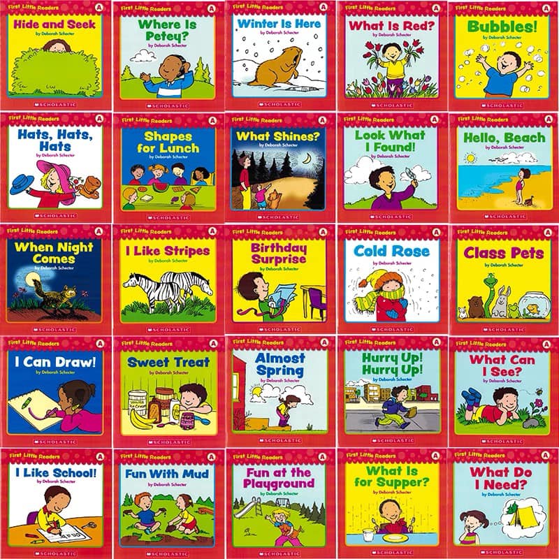 First Little Readers ABCDEF 小讀者 5 boxes 5盒 116 books