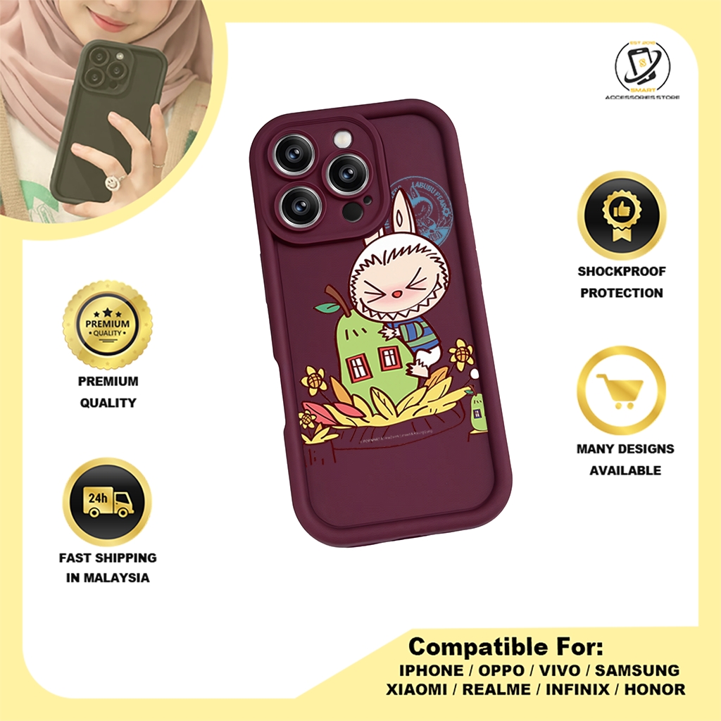 TPU DESIGN CASE PHONE FOR OPPO - DESIGN LABUBU A