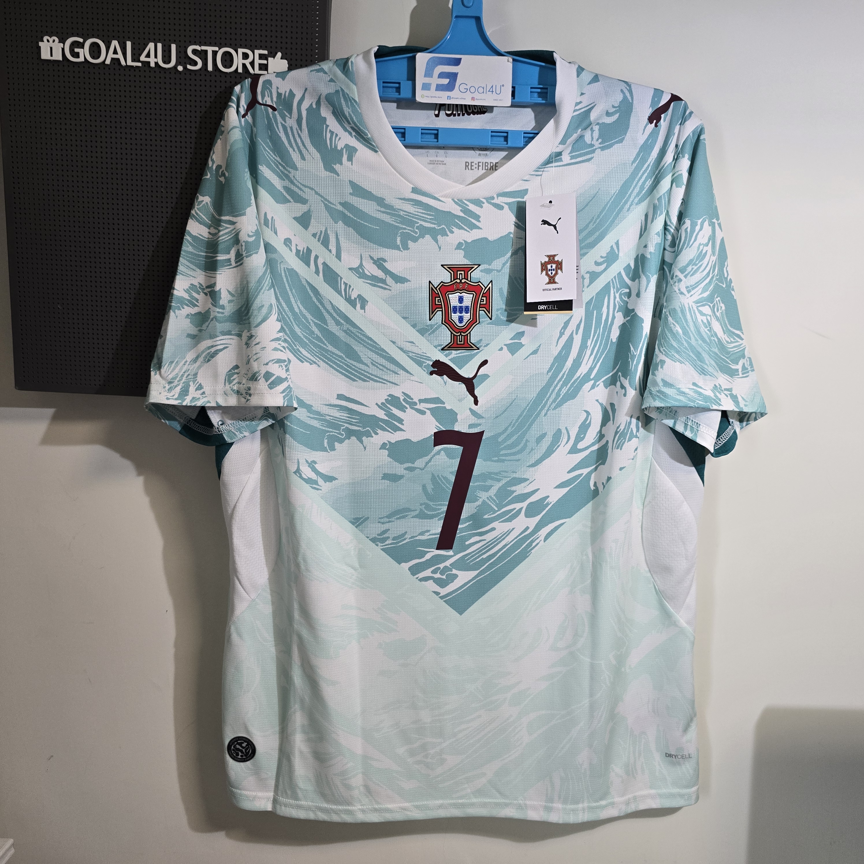 英雄的深海盔甲🌊 Puma Portugal 葡萄牙 2026-27 作客球迷版球衣 (可加印字章) 783288