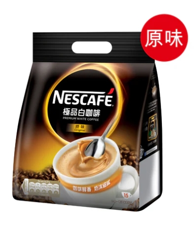 雀巢極品白咖啡 袋裝( 12/箱）