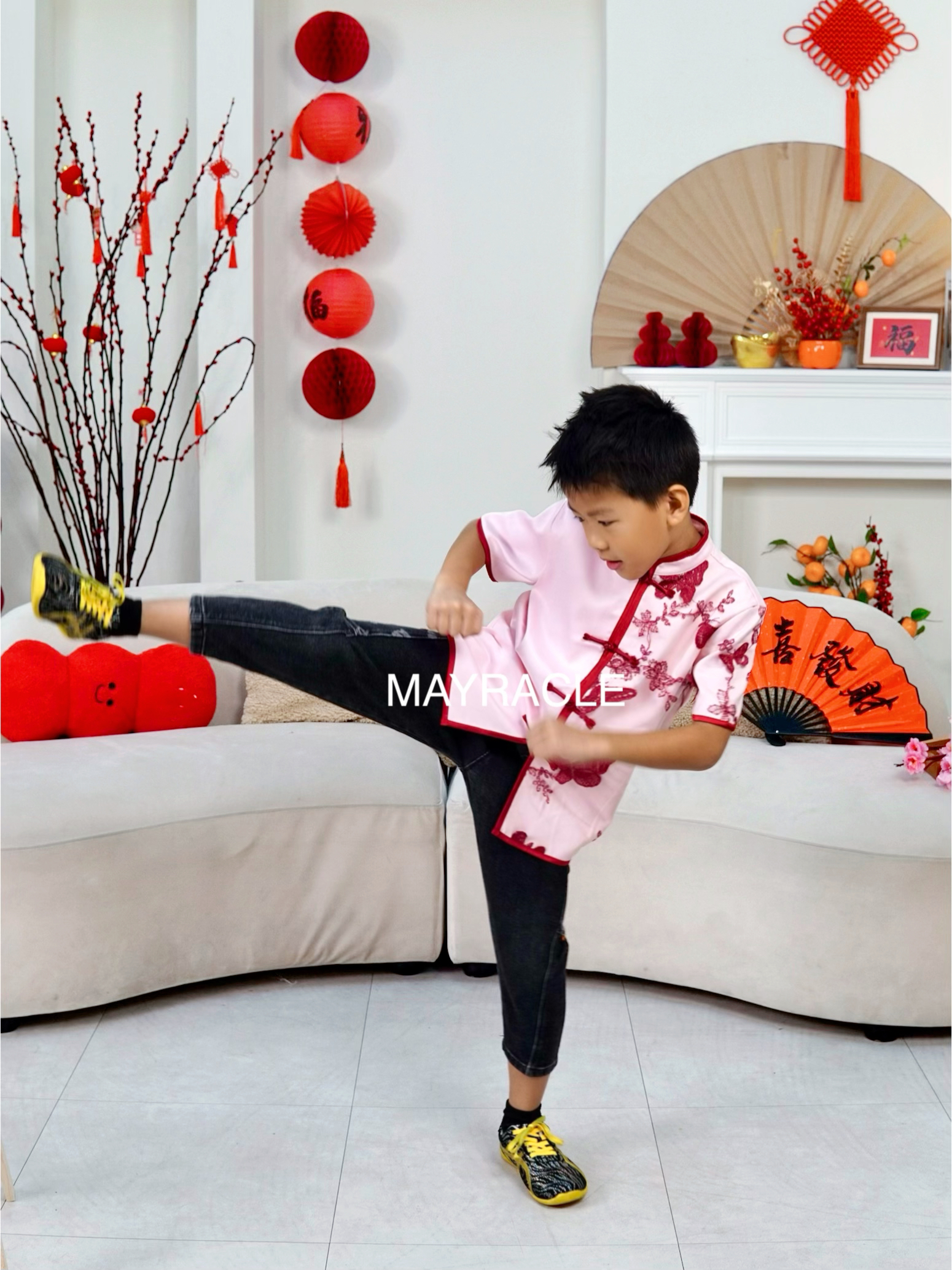 [PRE-ORDER] CNY 2027 Butterfly (蝶) Boy Shirt