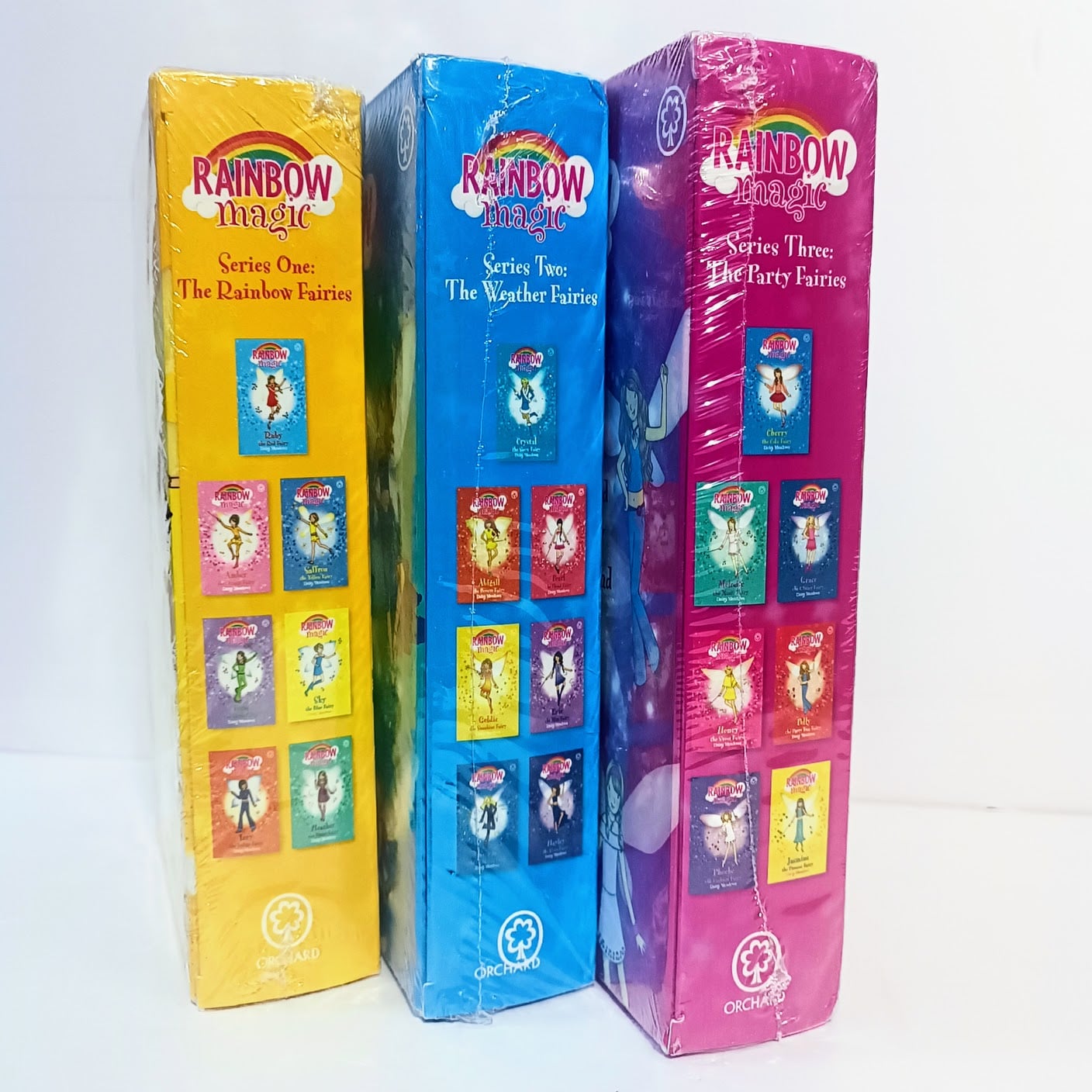 Rainbow Magic 3 collection 21 book set 彩虹魔法仙子1-21，3個系列共21本書  B059