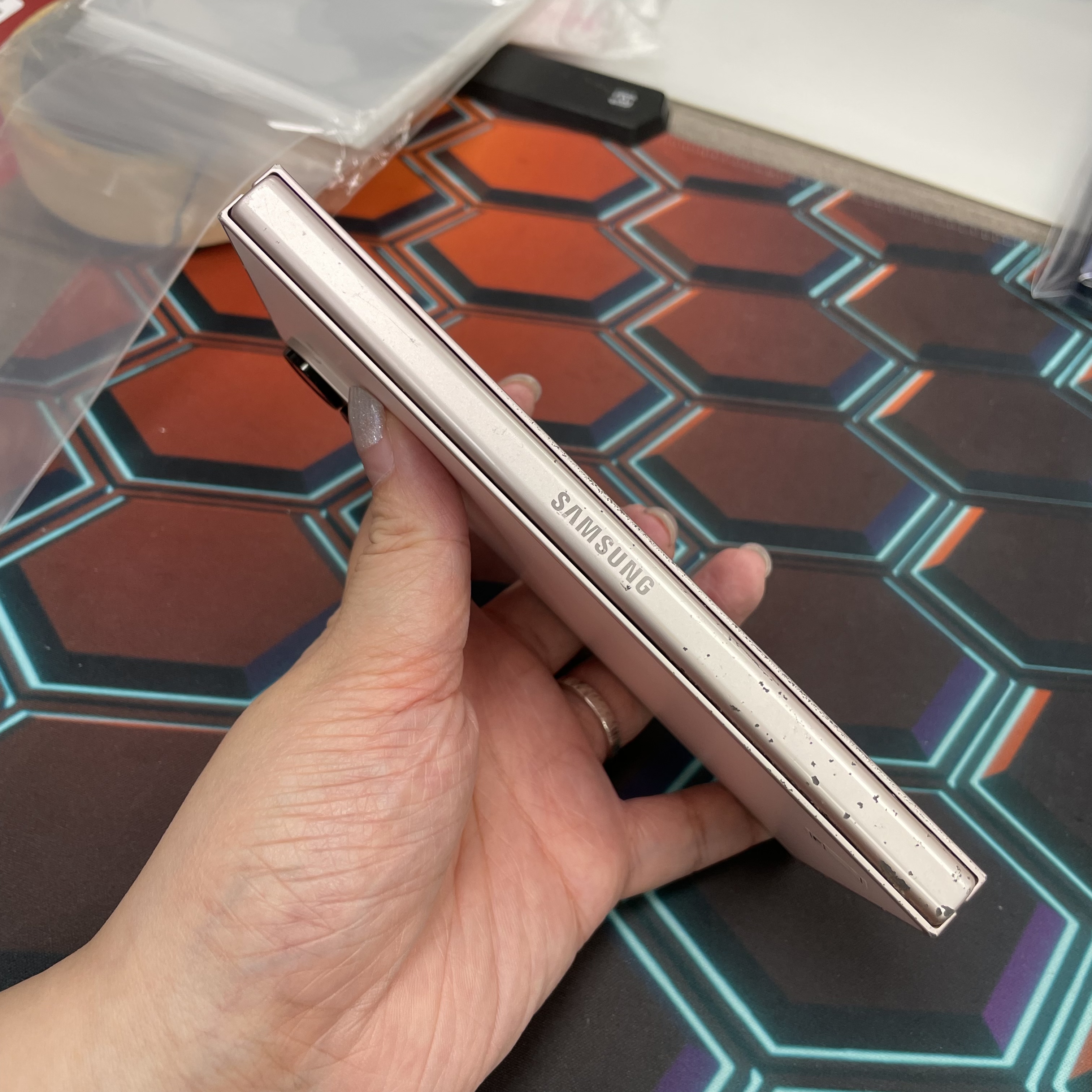 *7474 Galaxy Z Fold 6 超靚機 12+512GB 粉色 pink