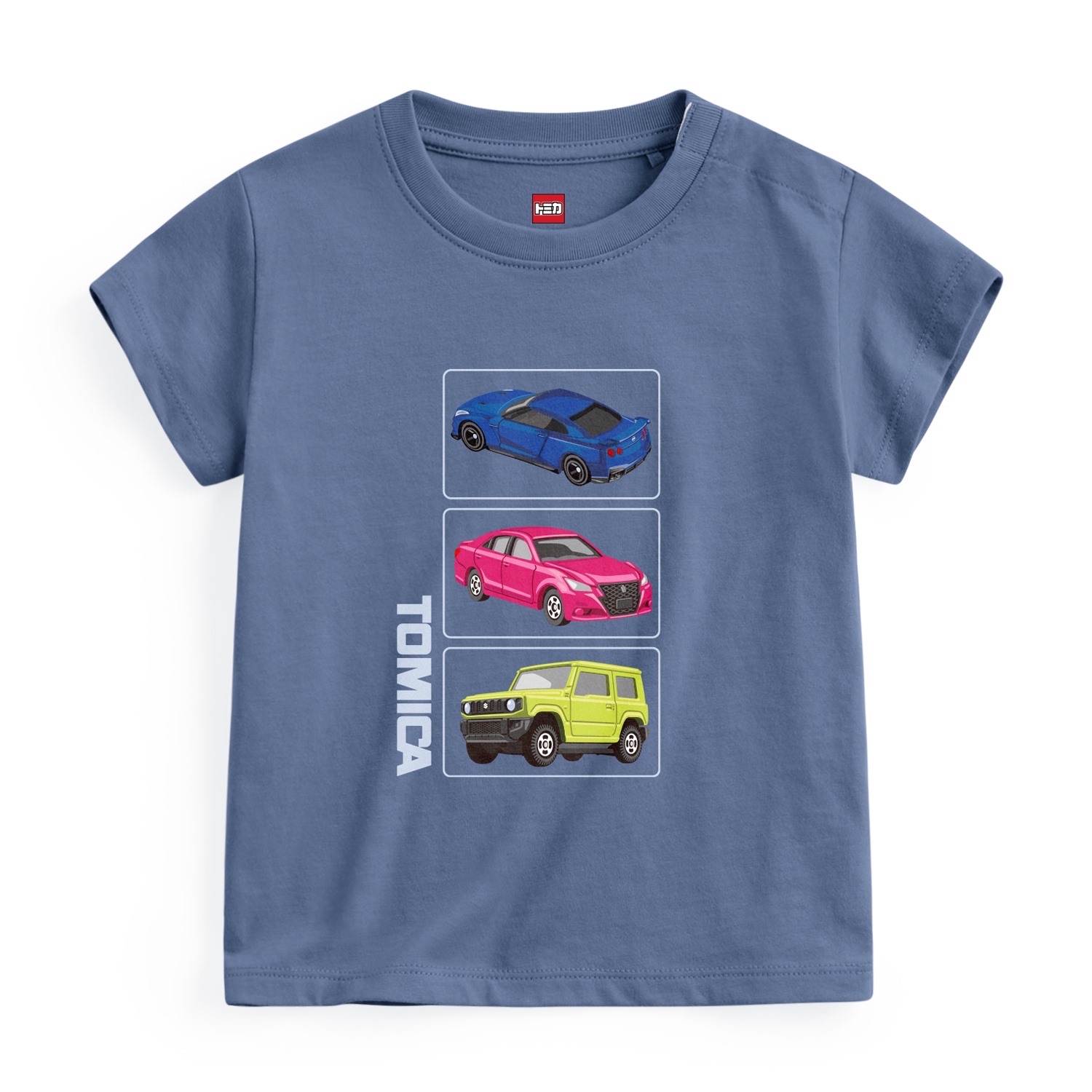 💚預訂 台灣直送💚Tomica三輛車印花純棉短袖T恤