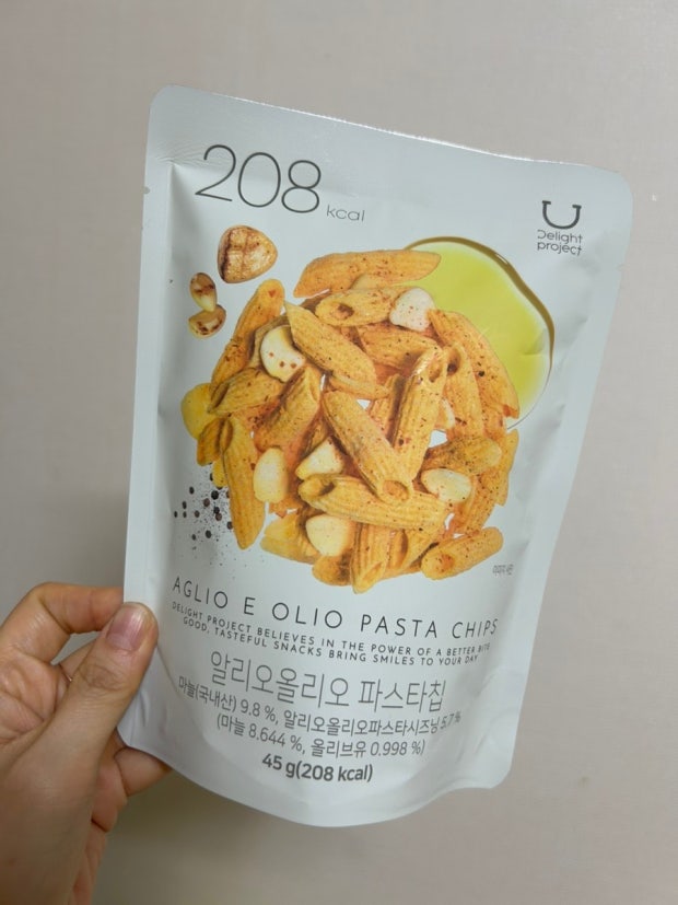 韓國 Delight Project Pasta Chips 低卡 脆脆 意粉薯片 3款任選｜香蒜番茄 / 蘑菇忌廉 / 蒜香橄欖油