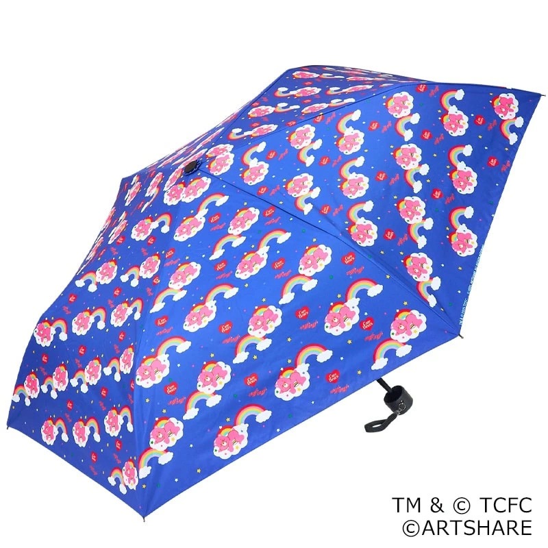 📦訂購 日本代購 Care Bears x Wiggle Wiggle Umbrella 雨傘 縮骨遮🌂
