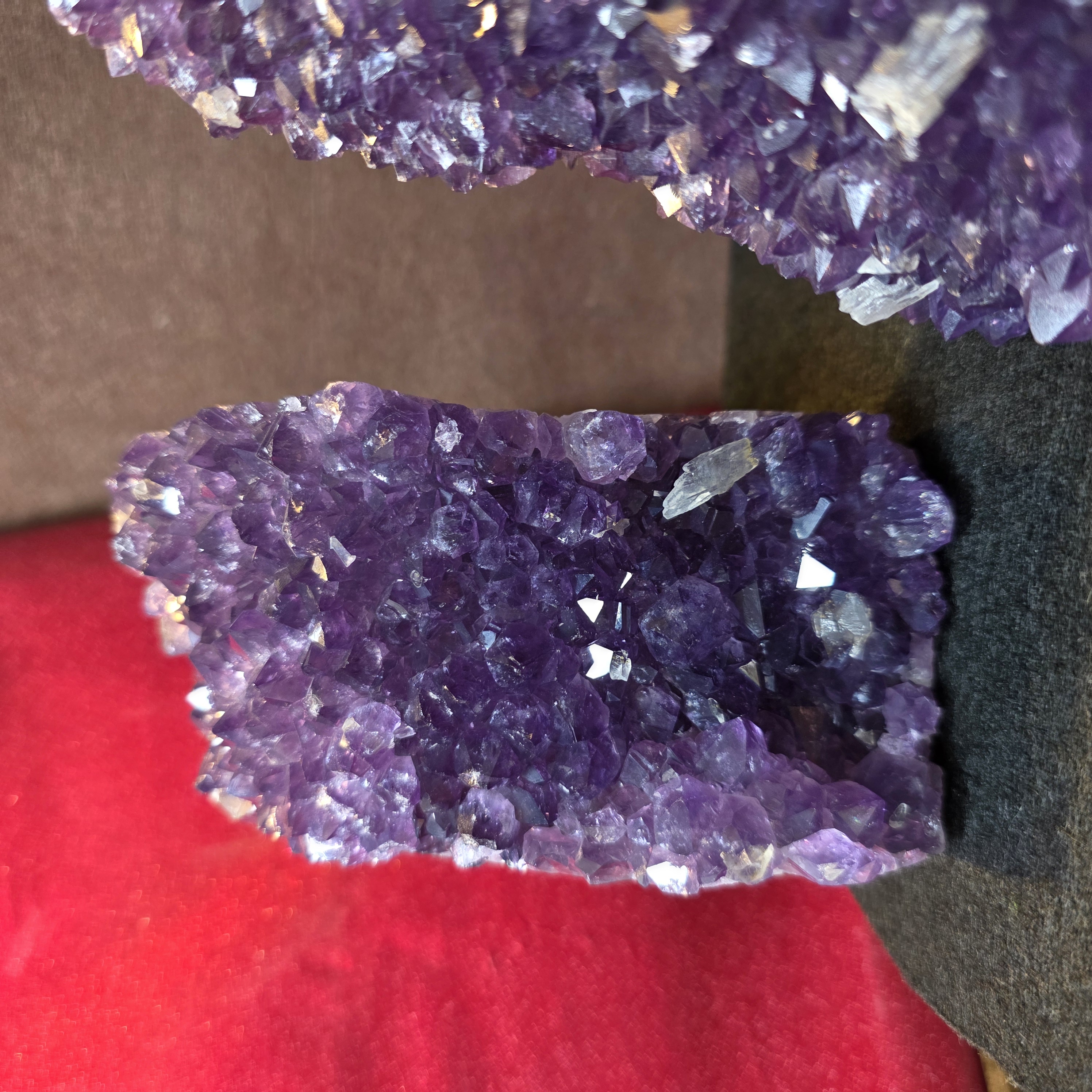 招財靠山紫水晶簇