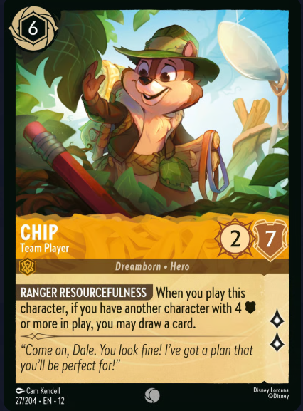 27/204 Chip – Team Player C