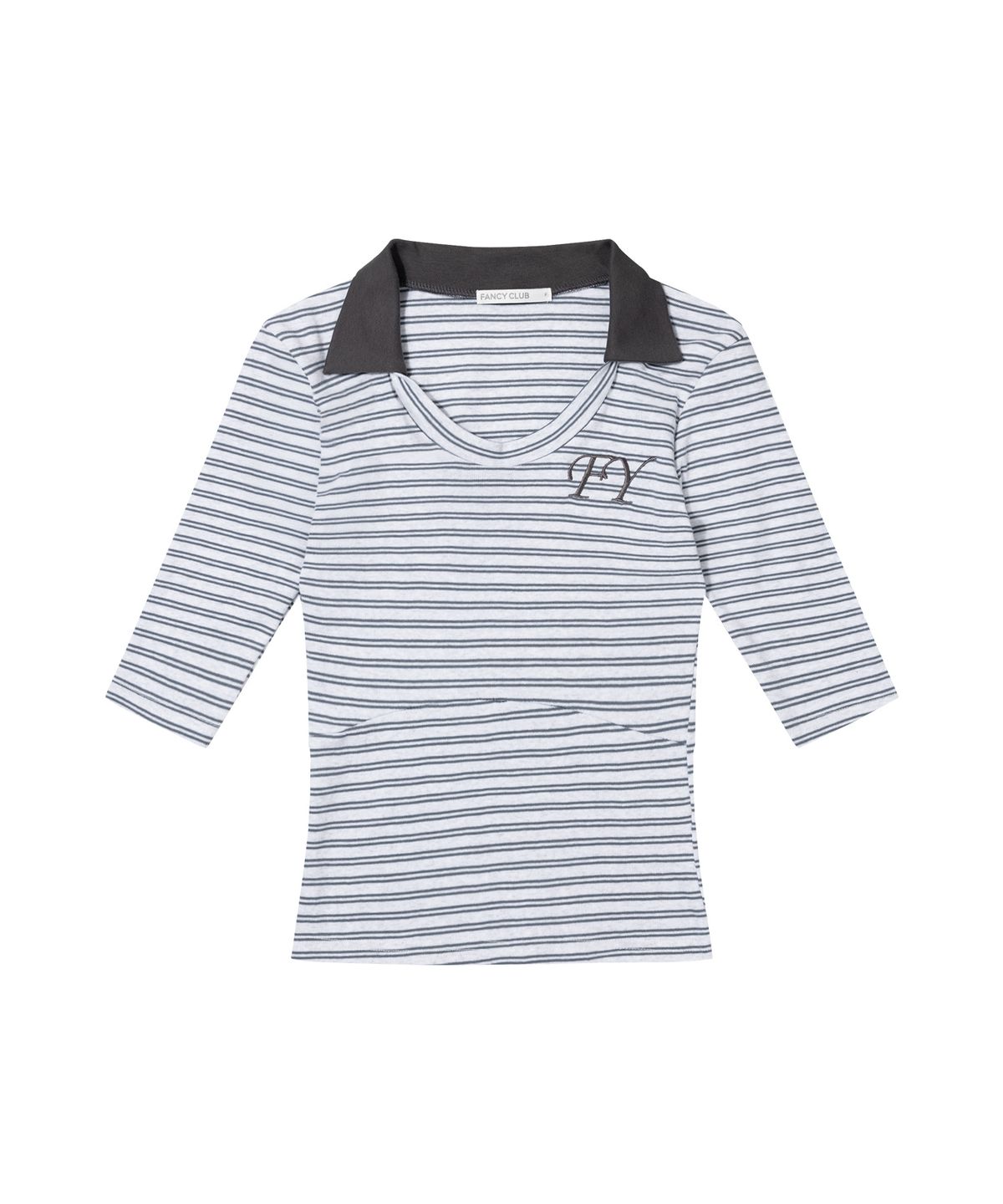 🇰🇷訂購｜FANCY CLUB 26SS｜SOFT FANCY COLLAR TOP 3色 