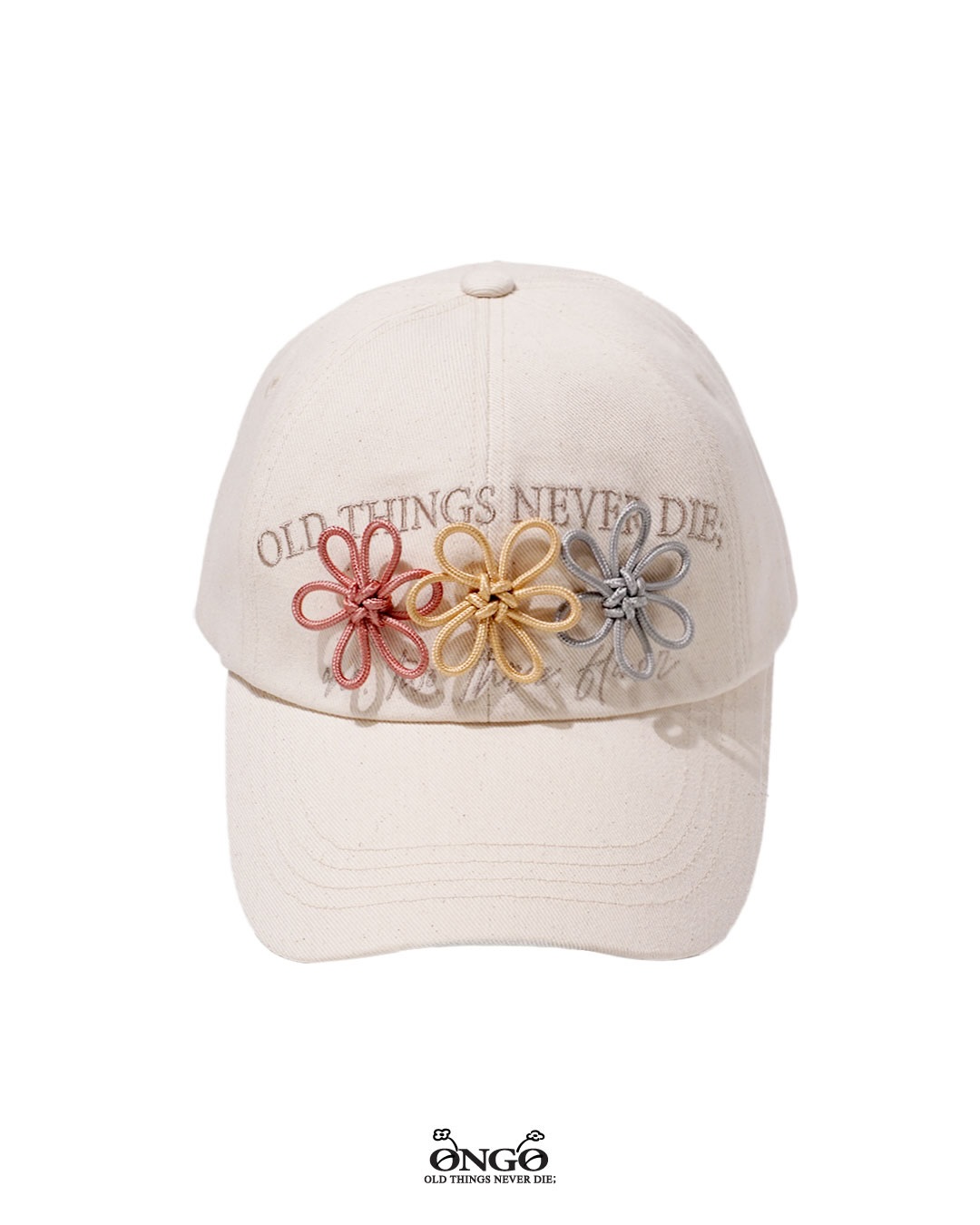 《Pre-Order》온고 ONGO old things never die One, two, three, flower knot Cap 三花帽子 (2026 Ver.)