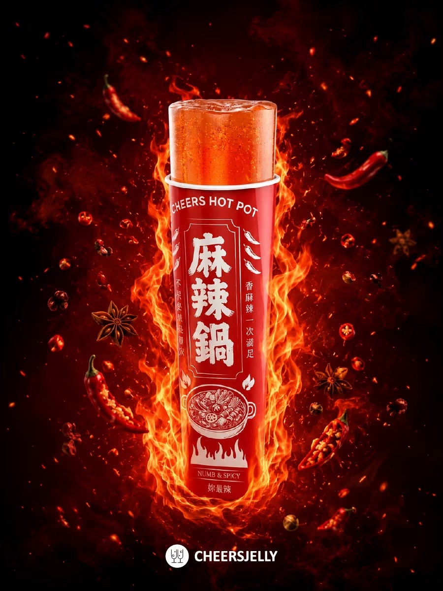 台灣直送  CHEERSJELLY 麻辣風味蒟蒻🌶️🌶️