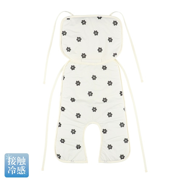 🇯🇵預訂 日本直送🇯🇵花朵印花涼感材質嬰兒車車墊