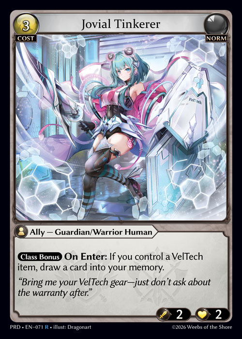 Jovial Tinkerer / PRD-071 (R)