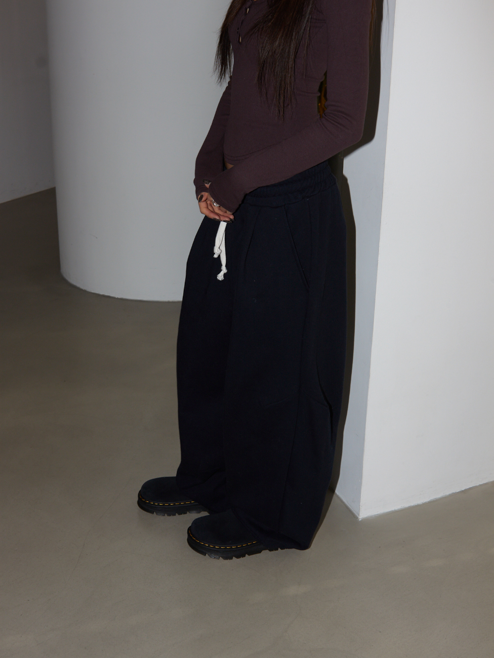 Star Pocket Wide-Leg Sweatpants