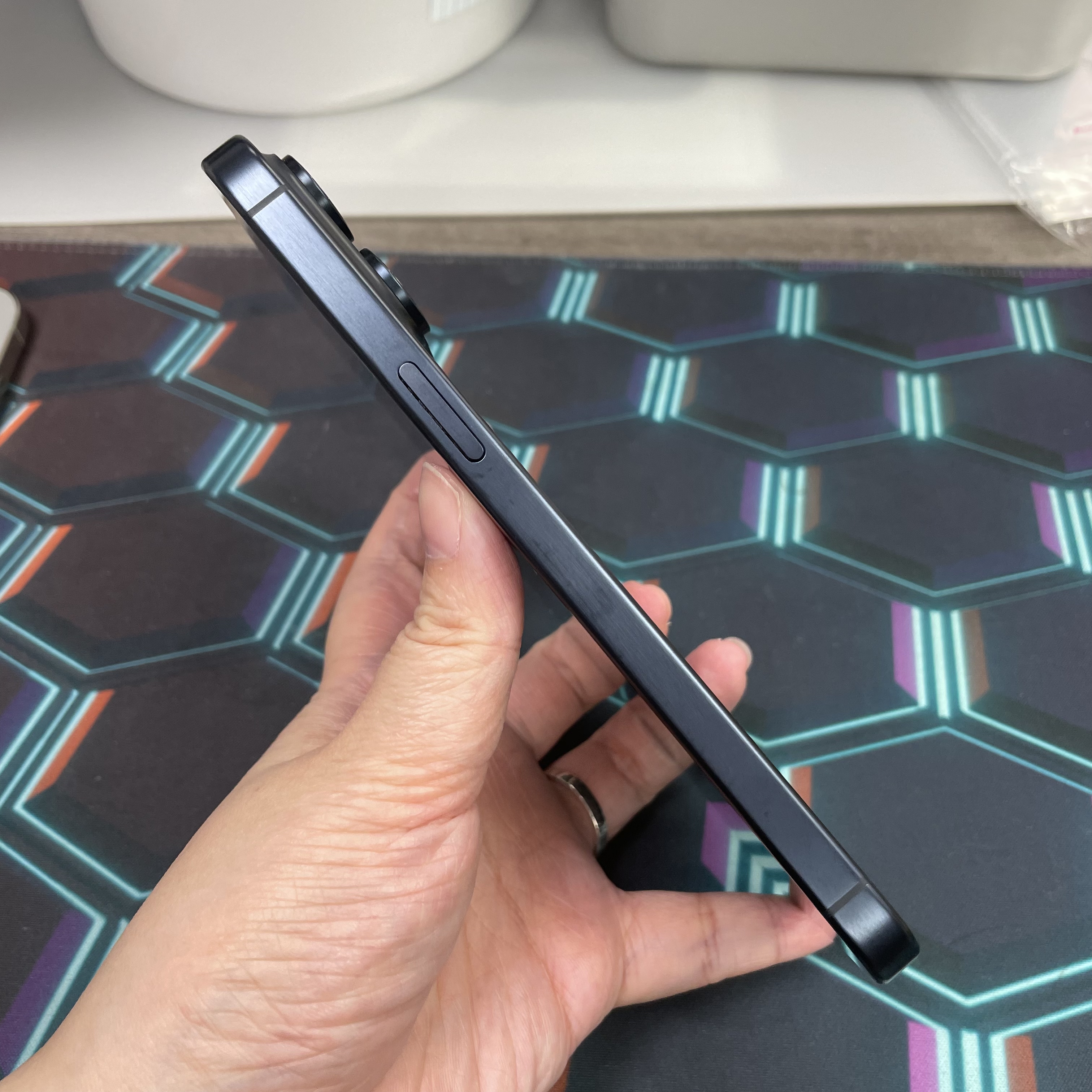 *8305 15 Pro max 完美機 512GB 電82 藍色 blue