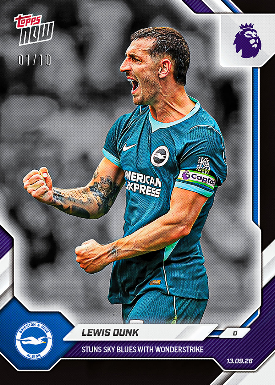 Lewis Dunk - 2026-27 Premier League Topps NOW® #28【團購】