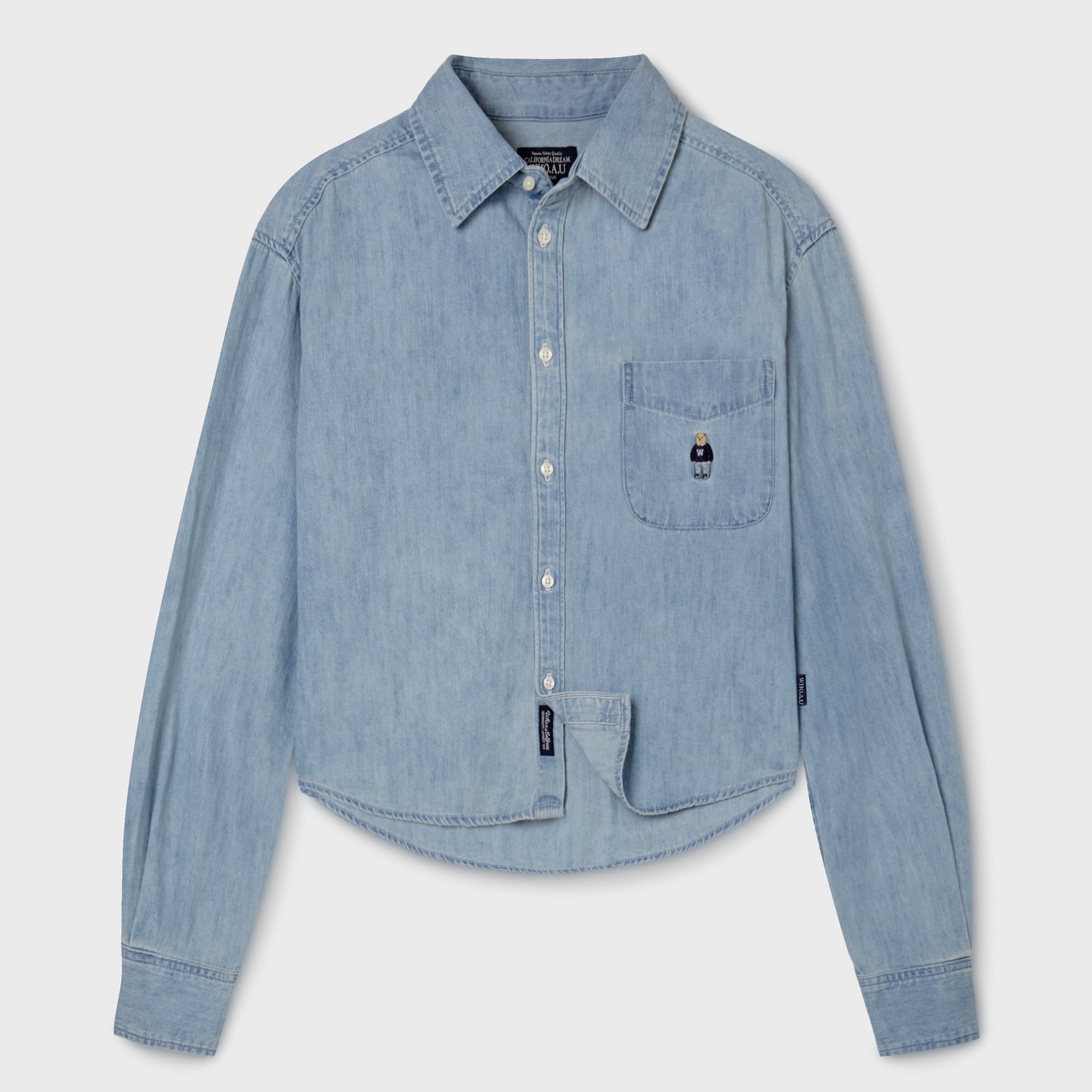 🇰🇷韓國Who A U夏季牛仔恤衫