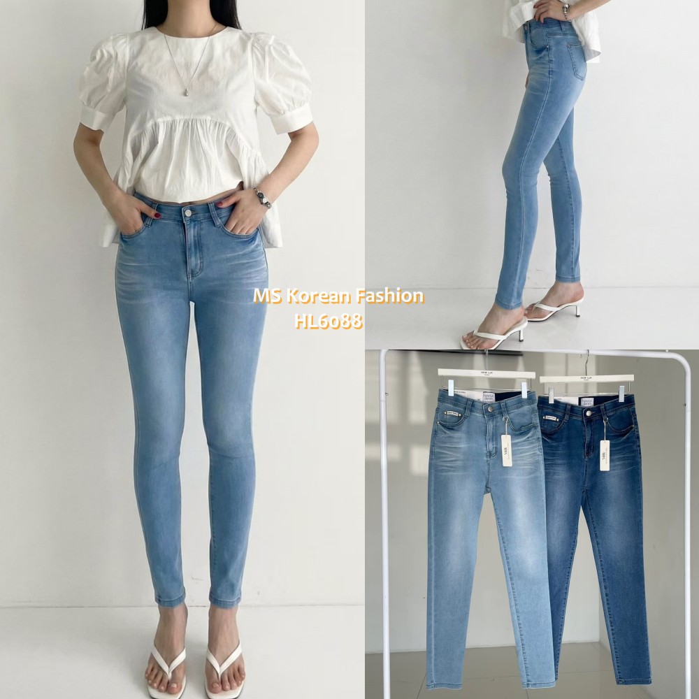 HL6088 韓國🌼Howluk牛奶面料slimcut牛