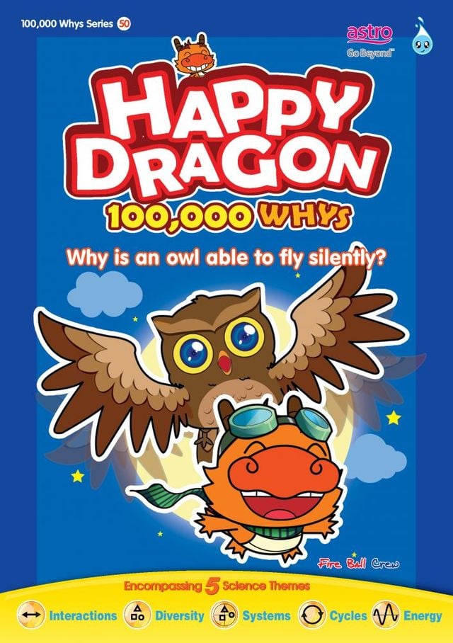 Happy Dragon 100000 Whys #50 Why is an owl able to fly silently? | SG BOOKS  HK