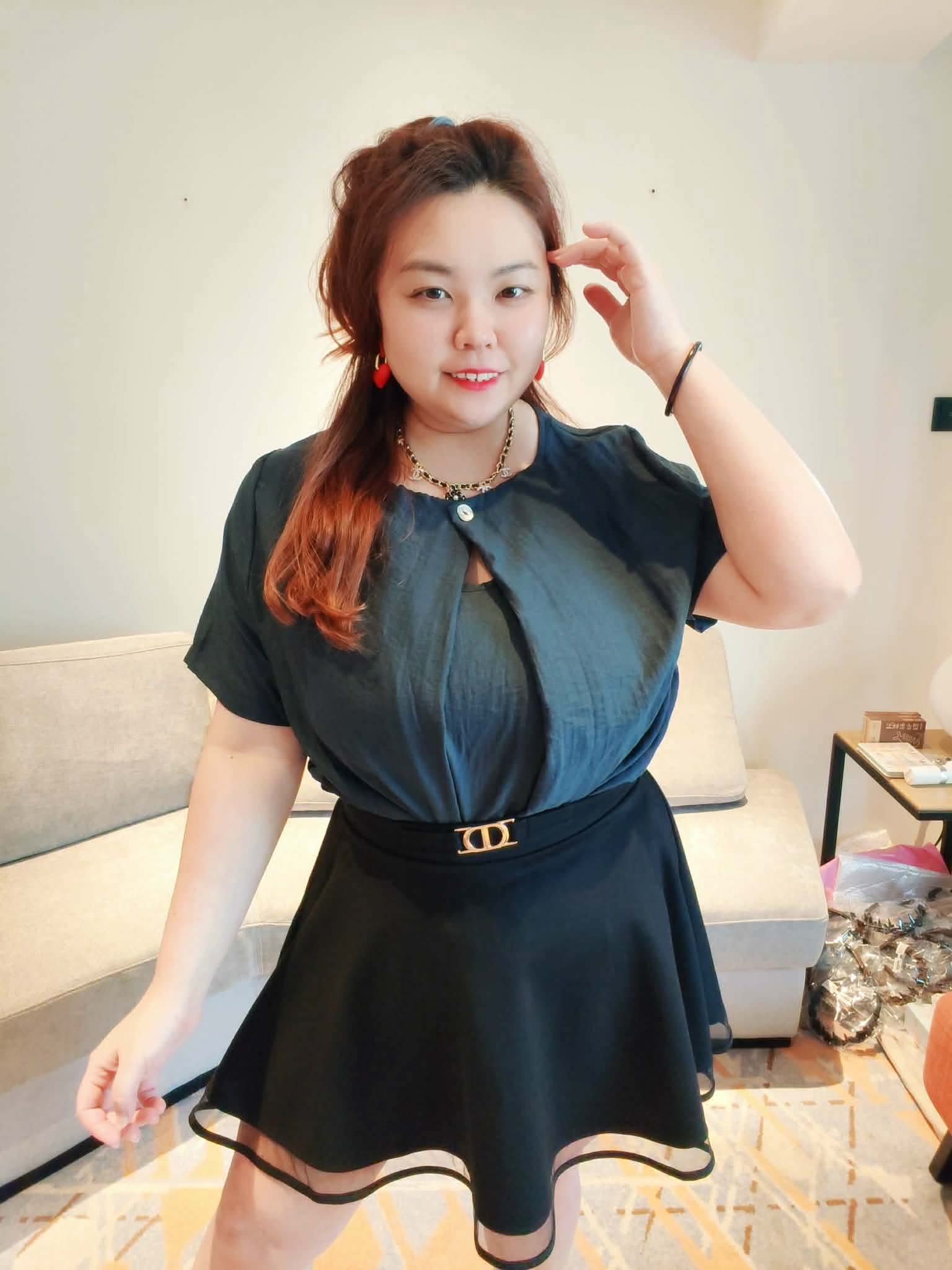 YPC09 5205 冰丝棉麻假两件小性感上衣