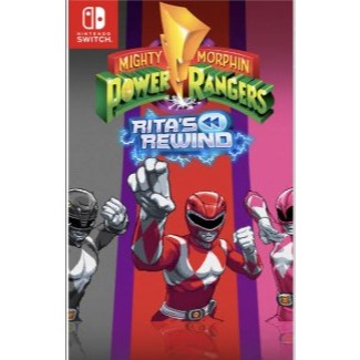 (🔥NEW RELEASE🔥) Mighty Morphin Power Rangers: Rita's Rewind (Nintendo Switch) Digital Download