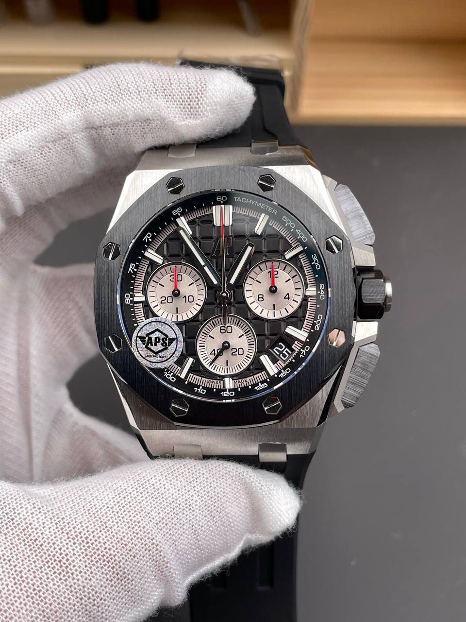 🚀新品爱彼26420 钢黑/42mm/4401机💯