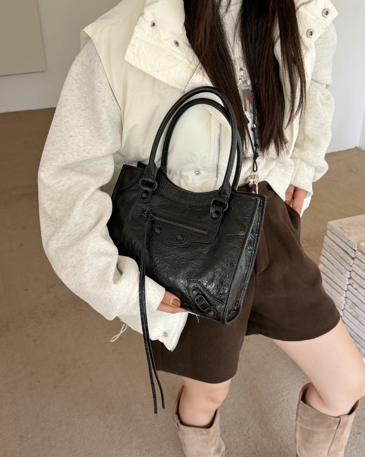 訂貨❤️ Balenciaga 新款 Le City Mini Tote Size 26x21x8cm