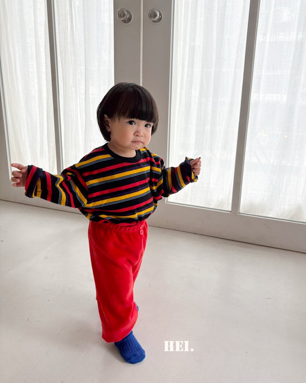 Hei | Multi-Stripe T-Shirt