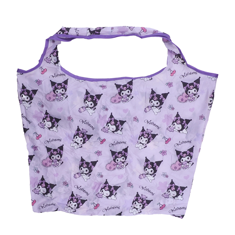 Kuromi Foldable Shopping Bag 便攜可摺式購物袋 (連爬山扣)