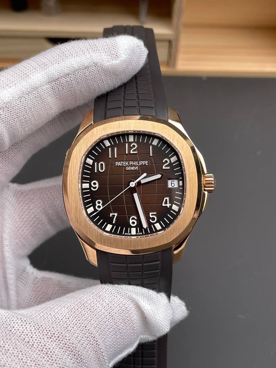 百达翡丽 手雷5167 玫金咖啡棕盘/40mm/330机😍💯🤍