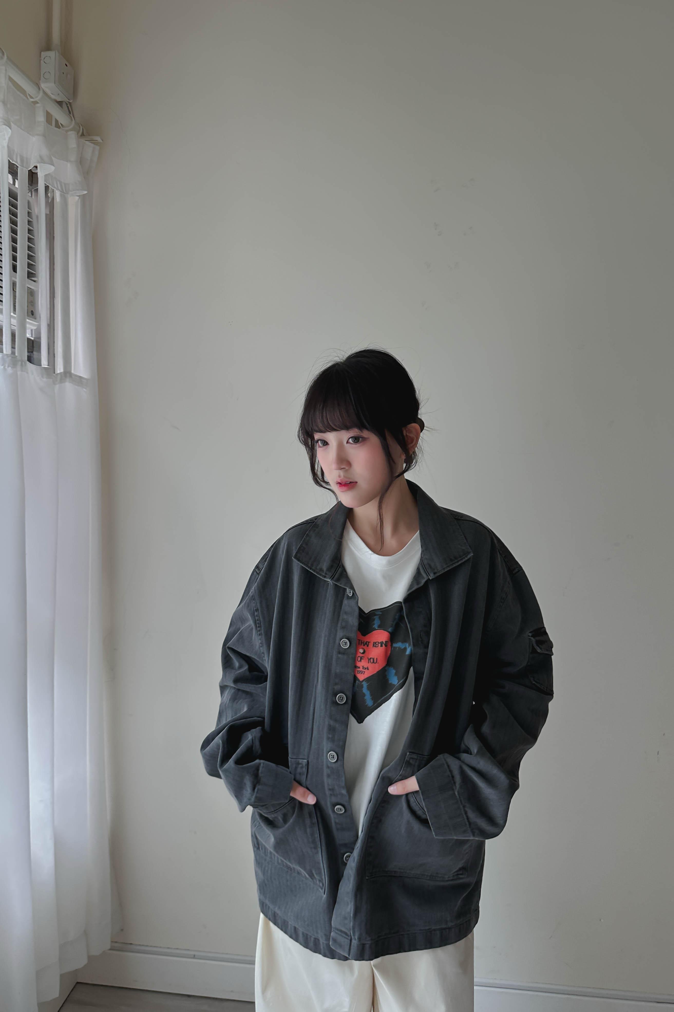 心型唱片CD Print Tee (兩色入)