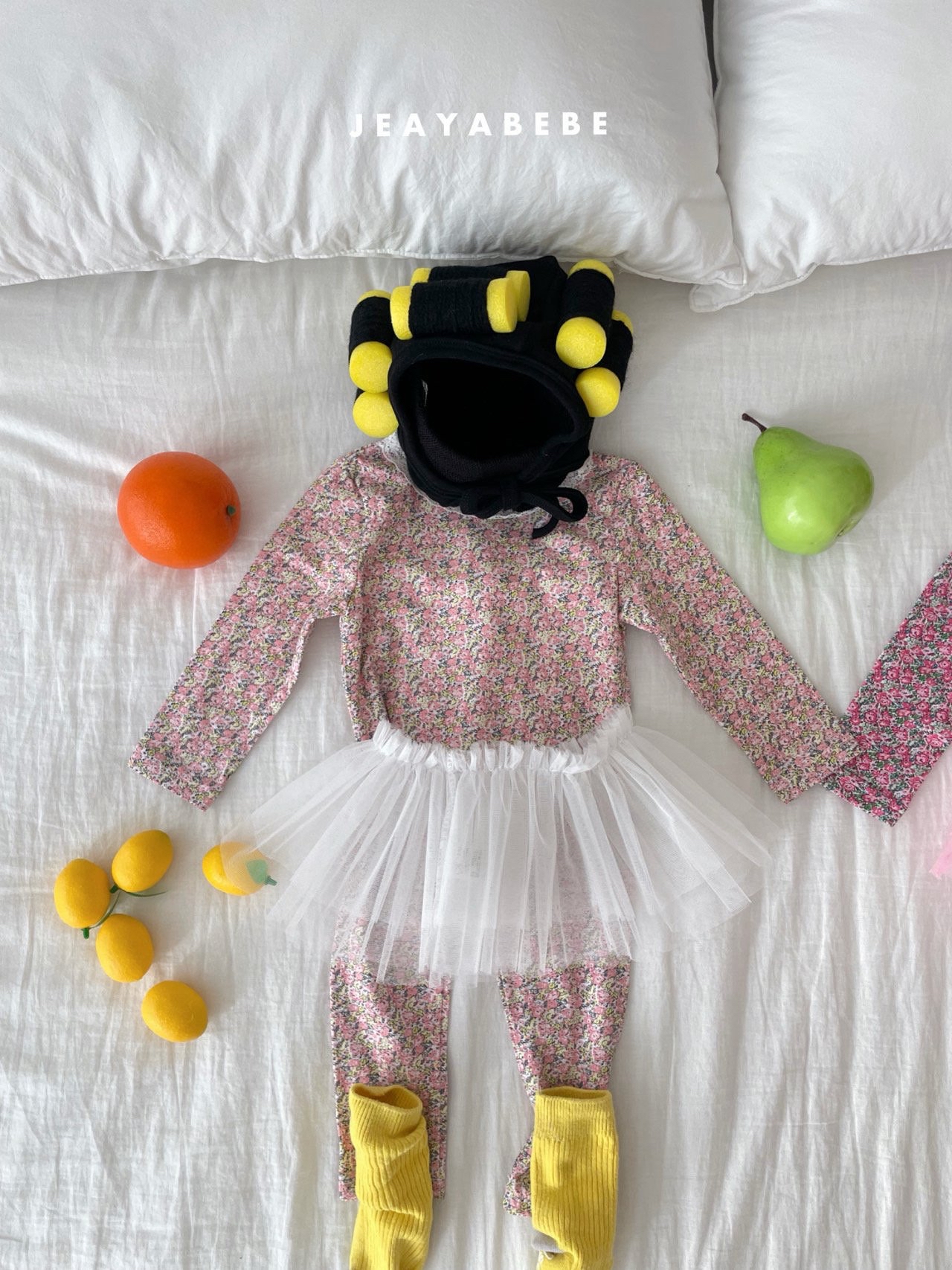 🇰🇷jeayabebe set (tee+pants)