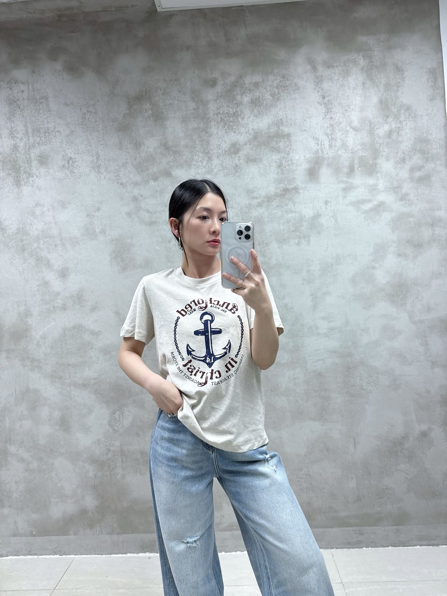 A02 水手logo Tee