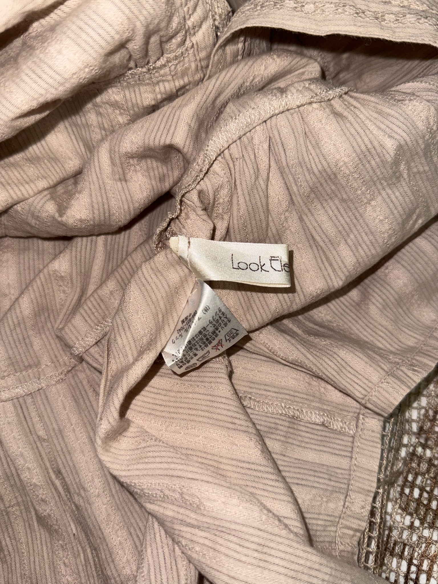 Peplum Button-Down Blouse