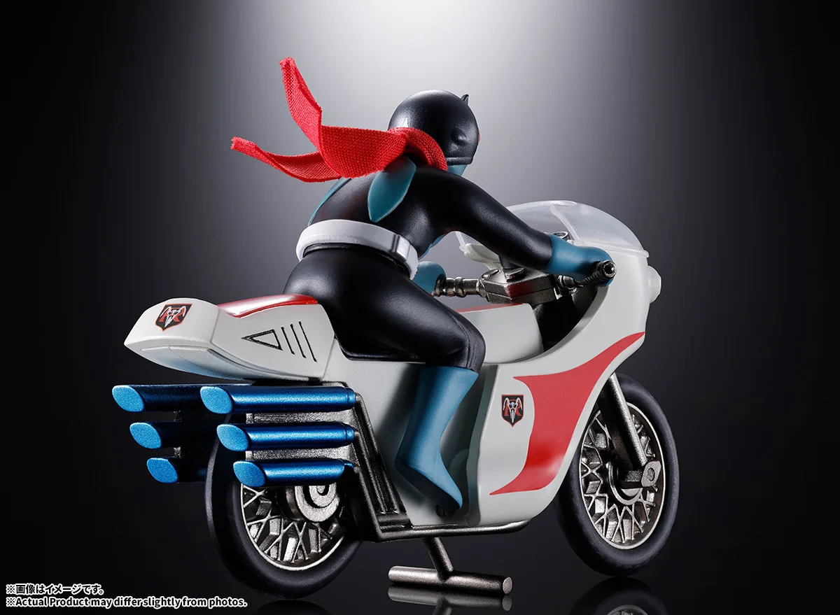 (預訂訂金 $200) (總價 $475) Bandai POPYNICA 超合金 旋風號 (幪面超人1號) (行版) Cyclone (Kamen Rider No. 1)