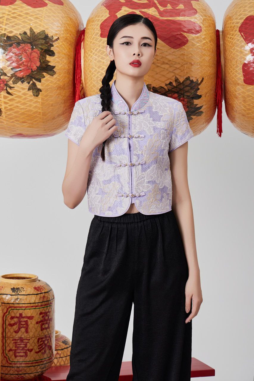 塑胶头柔软长裤 1608