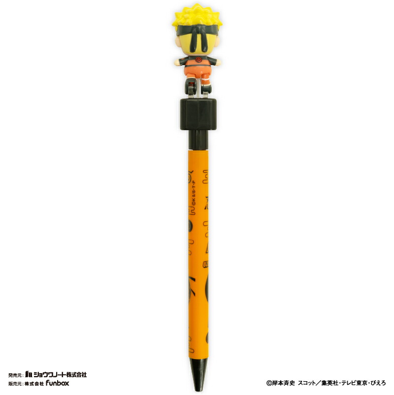 現貨｜NARUTO 火影忍者 Funbox 日本製 0.7mm 黑色原子筆 (按制會火影走) 74900801