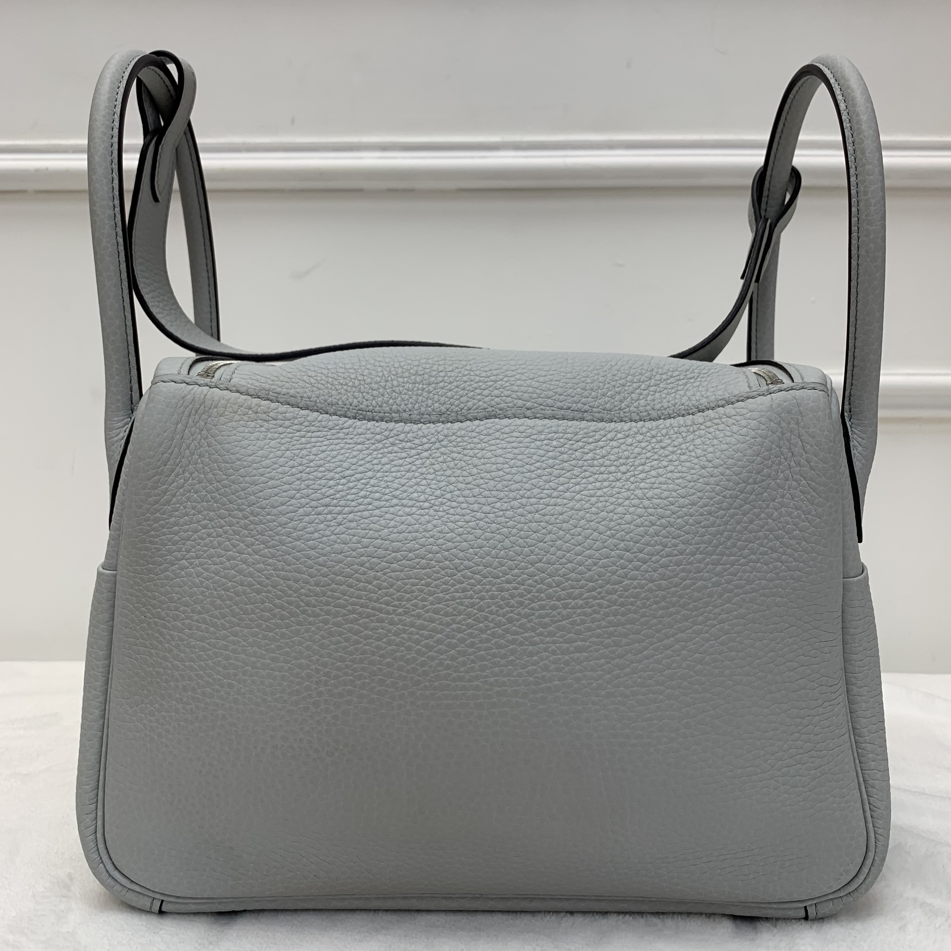 💙Full set hermes lindy 26聖杯藍銀扣