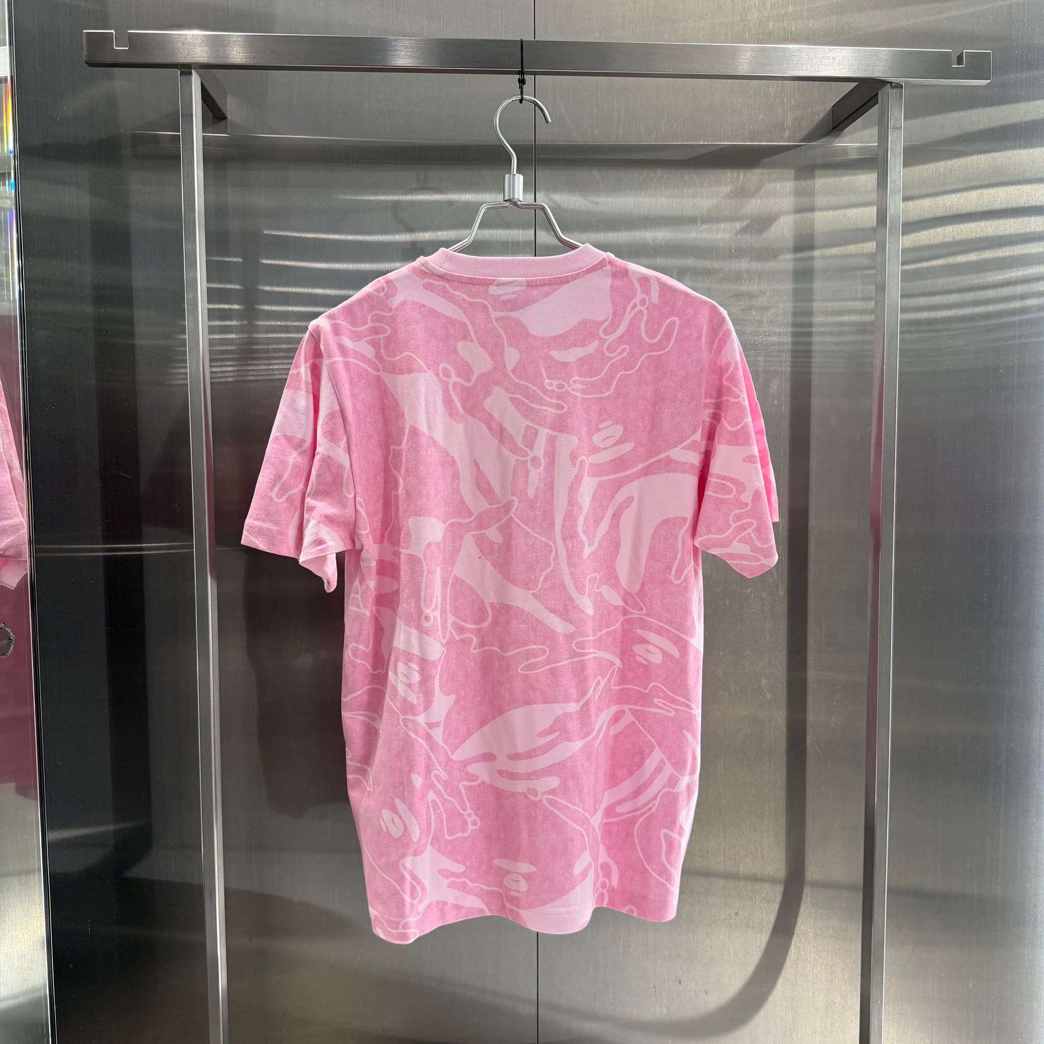 AAPE Regular fit AAPENOW camo tee (1812)