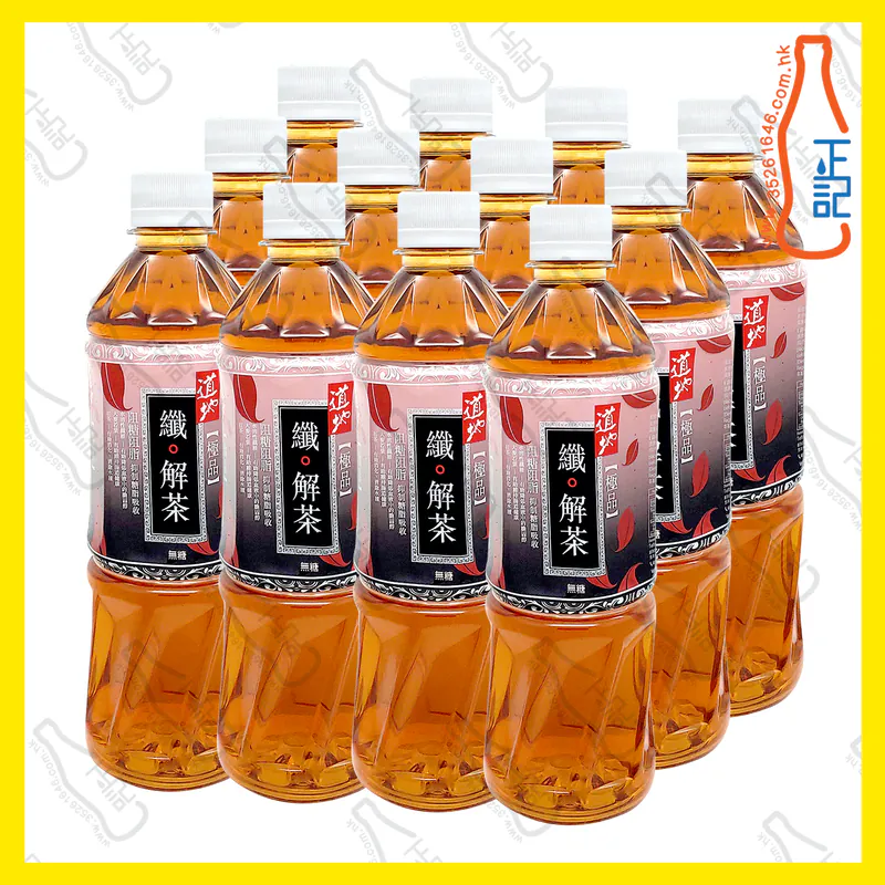 ==(支裝) 道地極品纖 ‧ 解茶 500ml x 12支 /份