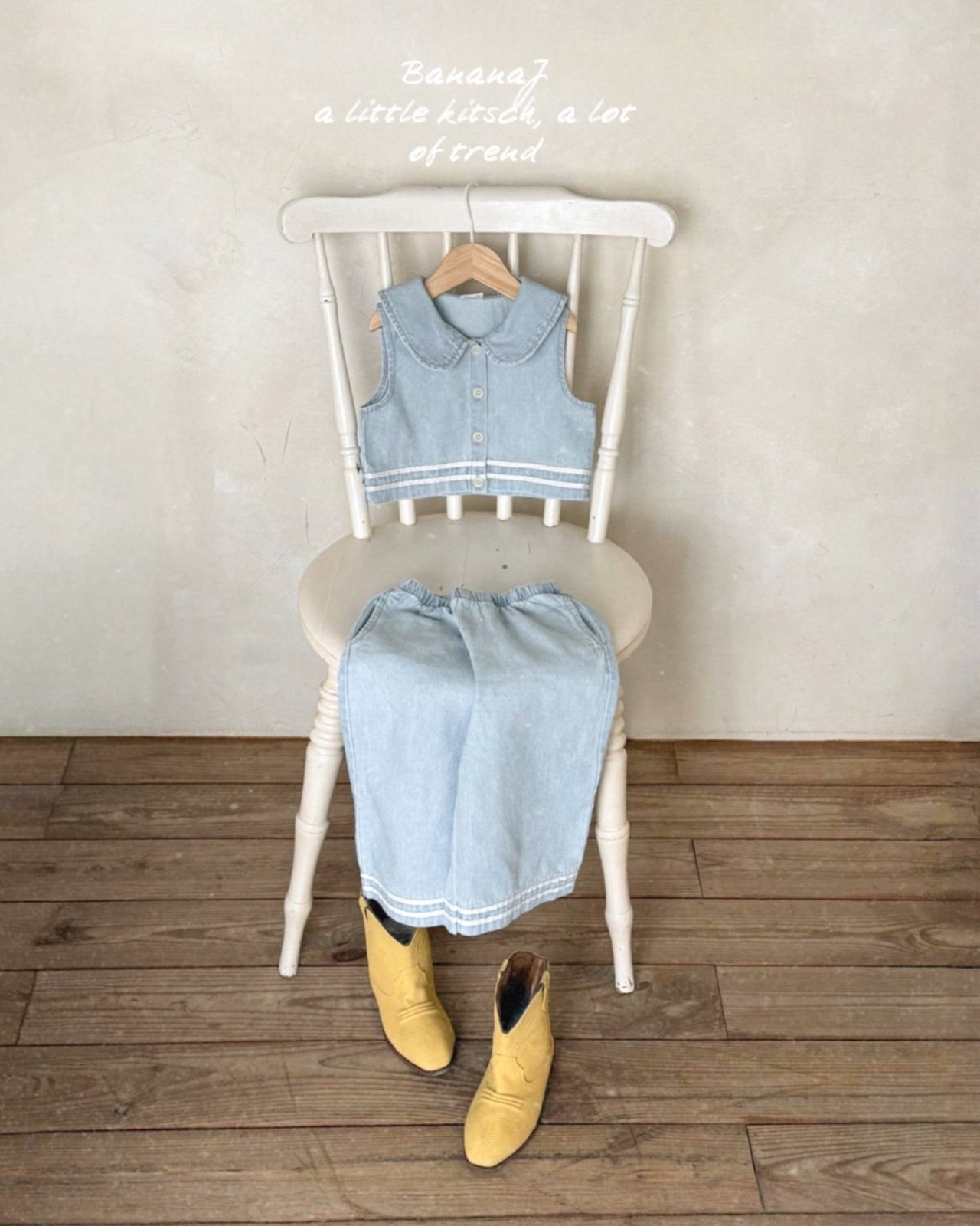 Bananaj | Sailor Top(Blue L110-120)