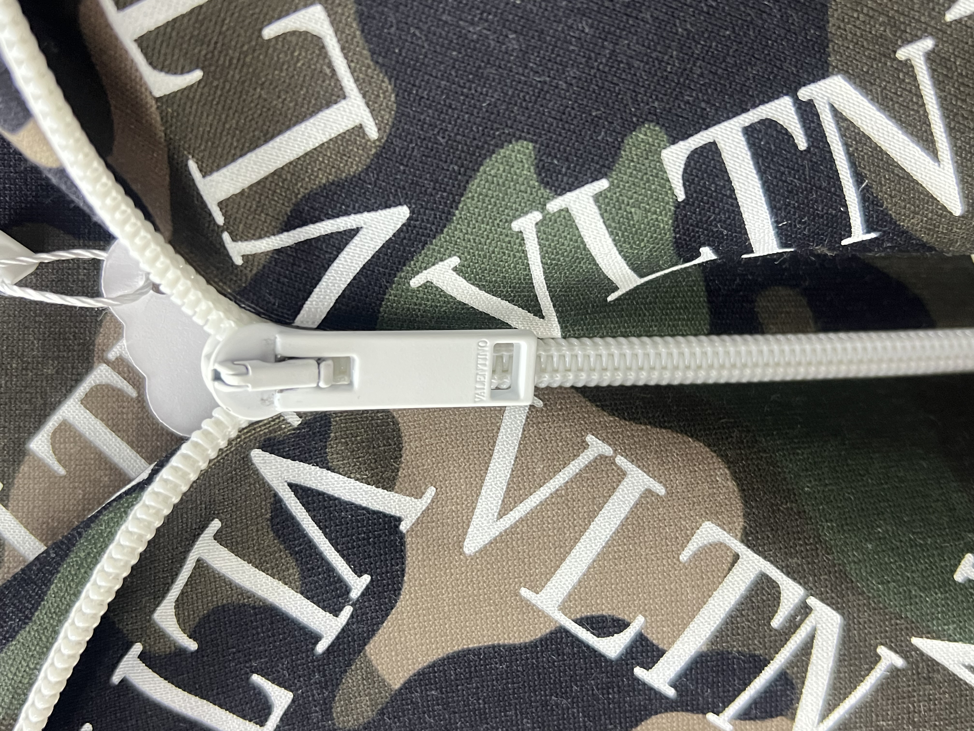 Pre-Owned VALENTINO VItn Camo Bomber Jacket / Product Code: 26051902