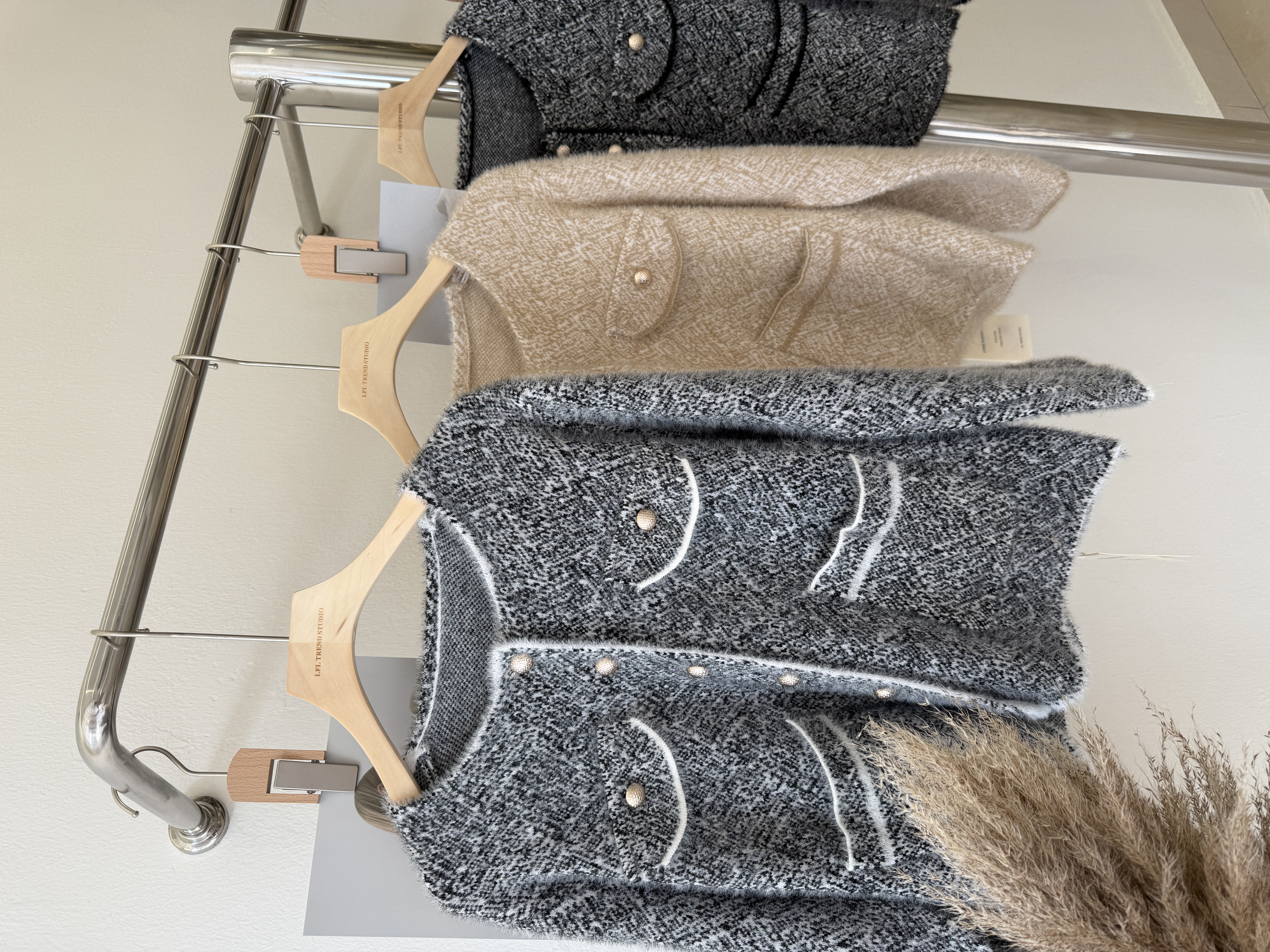 6606 名媛气质小香风外套